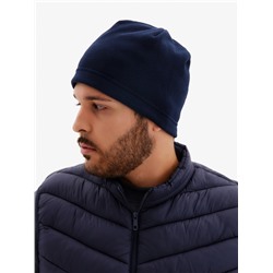 Шапка флисовая, размер S-M, синяя