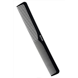 Dewal Расческа рабочая / Эконом CO-6003, пластик, 18 см, черный KRISTALLER, 1106135