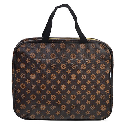 Папка менеджера "Monogram" A4 (36x28x8 см) искусственная кожа до -40C с антивандальной фактурой, с подкладом