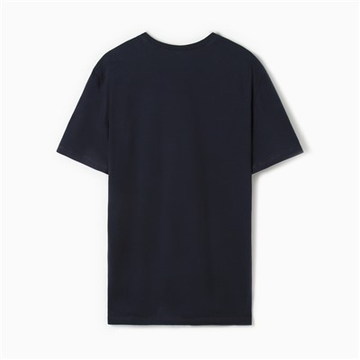 Футболка мужская, цвет тёмно-серый, размер 56