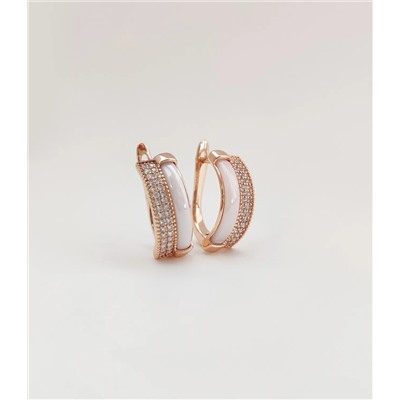 Серьги с керамикой