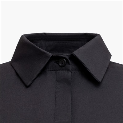 Рубашка женская MIST: Classic Collection, размер 42, чёрная