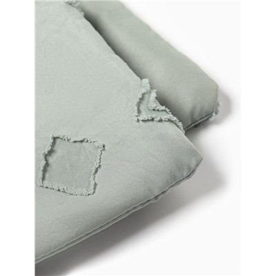 Покрывало 1.5-спальное LoveLife Tufting: Орнамент, 150×220±5 см, микрофайбер, зелёное