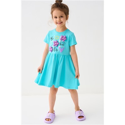 Платье трикотажное для девочек PLAYTODAY, 1243952