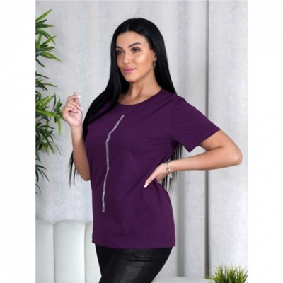 Футболка Шик (Баклажан)