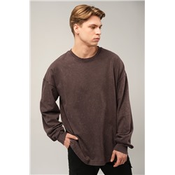 Мужской лонгслив оверсайз Happyfox