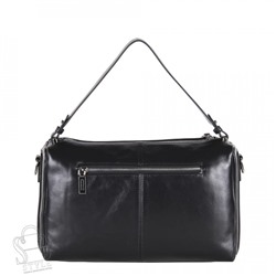 Сумка женская кожаная 9516NN black Natale Navetta