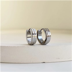 Серьги из стали