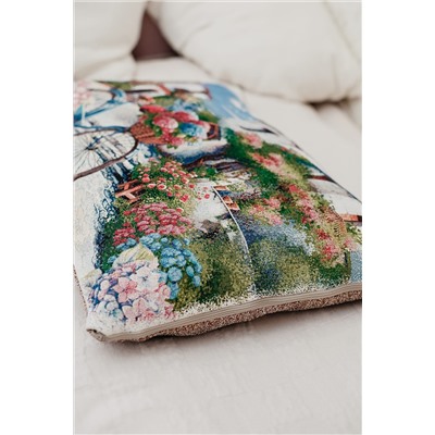 Наволочка декоративная 65х45 Роза бежевый НАТАЛИ, 1179330