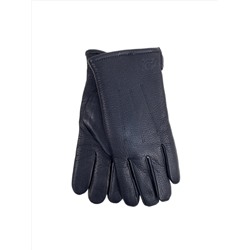 Перчатки мужские из натуральной кожи цвет черный