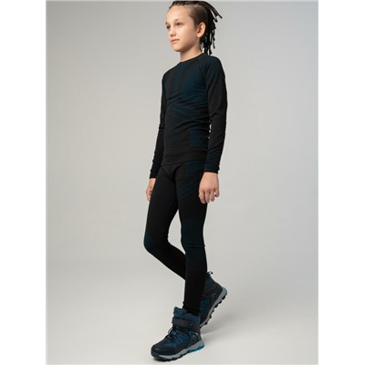 Термокомплект трикот. для мальчиков: фуфайка (футболка) с длин. рук, брюки