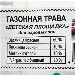Газонная травосмесь Детская Площадка, 500 г