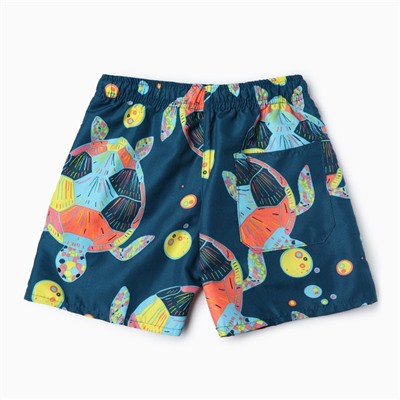 Купальные трусы детские MINAKU «Черепахи», рост 110-116 см