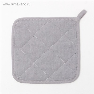 Прихватка «Тепла и любви» 17×17 35% хл,65% п/э, ватин 250 г/м²