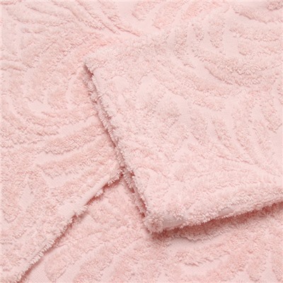 Халат махровый женский LoveLife «Сирокко», размер XL, хлопок 100%, розовый
