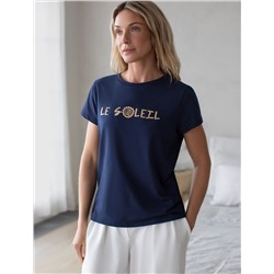 Футболка из 100% хлопка с авторским принтом