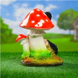 Садовая фигура из гипса «Гриб с ежами», 18×20×25 см