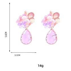 Серьги длинные на гвоздиках арт. 13 1641 (id 265531)