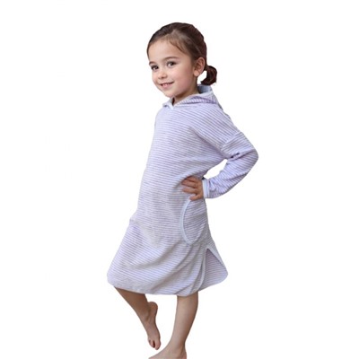 Туника Уют велюр 33055 (Лавандовый)