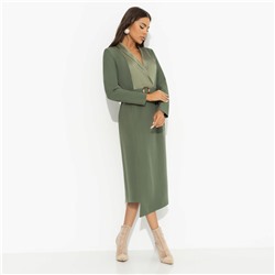 Платье с подплечниками, Простая магия элегантности (с поясом)