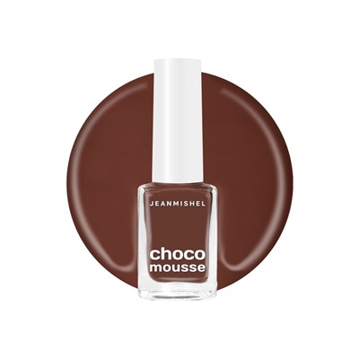 Лак для ногтей Jeanmishel, шоколадно-розовый, глянцевый, тон 472, 6 мл