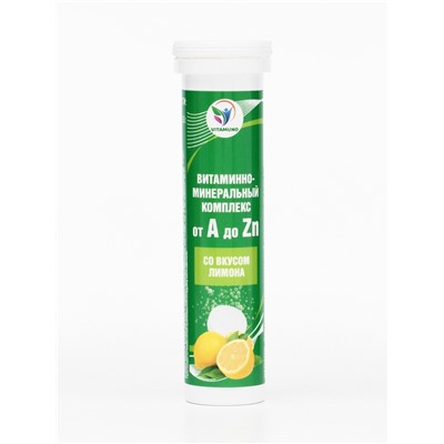 Напиток Витаминно-минеральный комплекс от A до Zn со вкусом лимона