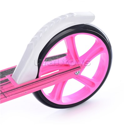 Самокат 2-х кол., розовый, PU/ 200 мм, ABEC 7, в коробке