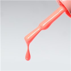 Гель лак для ногтей, однотонный, трехфазный, 10 мл, LED/UV, оранжевый (171)