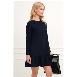 Женское платье трапеция из футера Happyfox