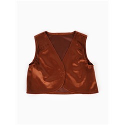 Карнавальный костюм «Медведь Потапик», жилет, шорты, шапка, размер 110-56