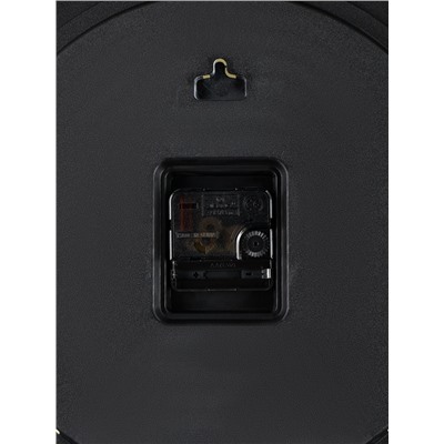 Часы настенные интерьерные «Классика», плавный ход, светящиеся, d=35 см