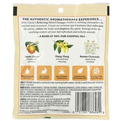 Aura Cacia, Ароматерапевтическое минеральное средство для ванны, расслабляющий сладкий апельсин, 2,5 унции (70,9 г)