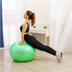 УЦЕНКА Фитбол ONLYTOP, d=85 см, 1400 г, антивзрыв, зелёный