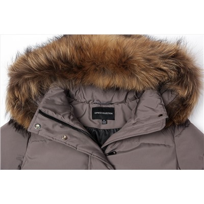 Парка натуральный мех