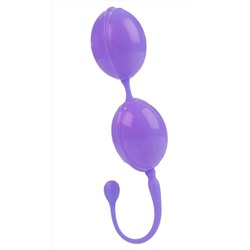 Фиолетовые вагинальные шарики LAmour Premium Weighted Pleasure System