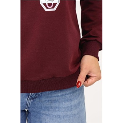 Свитшот женский 88515 (Бордовый)