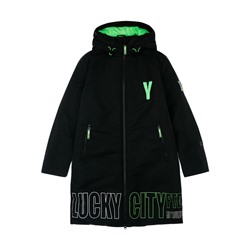 Пальто текстильное с полиуретановым покрытием для мальчиков