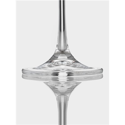Бокалы для белого вина CRYSTAL BOHEMIA VIREO OPTIC, 400 мл, набор 2 шт., стекло, прозрачные