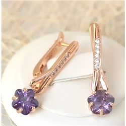 Серьги позолота H01-15186