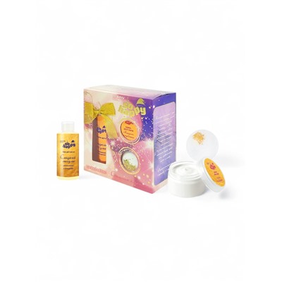 Подарочный набор косметический So Happy holiday time снежная клубника, 370 г