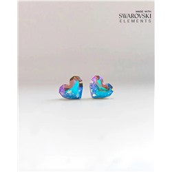 Серьги с кристаллами Swarovski