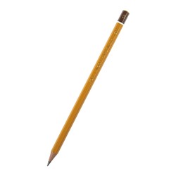 Набор карандашей чернографитных разной твердости 24 штуки Koh-i-Noor 1504 ART, 8В-10Н, в металлическом пенале