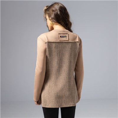 Свитшот приталенного силуэта, Вкус победы (мокка)