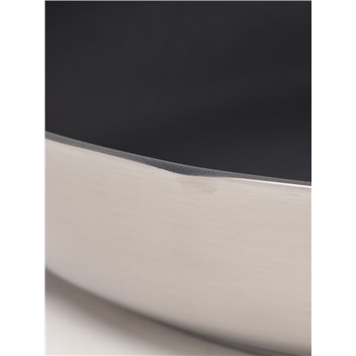 УЦЕНКА СКОВОРОДА d=280/50 нерж, АП, тройное дно, ИНДУКЦИЯ