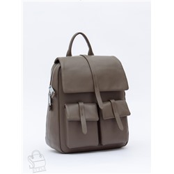 Рюкзак женский кожаный 18297 d.apricot Polina&Eiterou