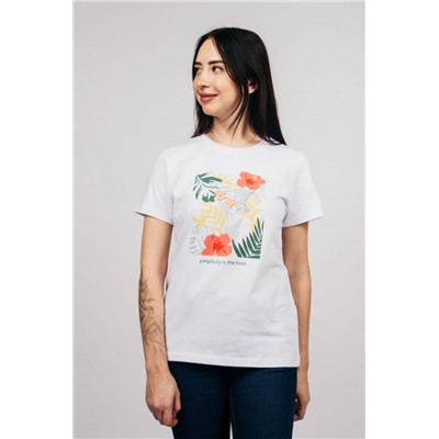 Футболка женская 53311 (Белый)