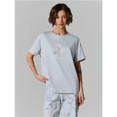 КОМПЛЕКТ ЖЕНСКИЙ (ФУТБОЛКА, БРИДЖИ) 592605