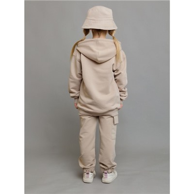 Худи детское Batik, рост 134 см, коричневое