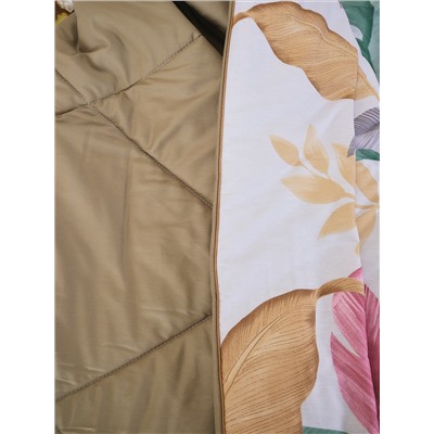 Комплект постельного белья из сатина с одеялом - Листья тропиков