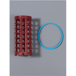 Бигуди на резинке, d=2.7 см, 8 шт., МИКС